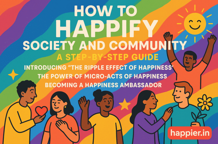 How to Happify Society and Community